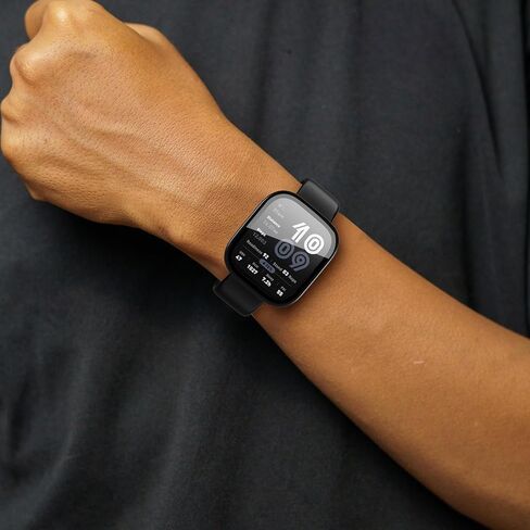 3 Pack Case Compatible with Amazfit Bip 6 Smartwatch Case,PC Material with Built in Tempered Glass Screen Protector Compatible with Amazfit Bip 6 in Kuwait