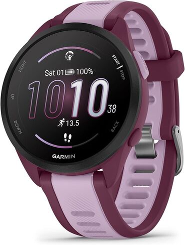 Garmin G010-N2863-20 Forerunner 165, GPS, Black/Slate Grey, WW - Certified Refurbished in Kuwait