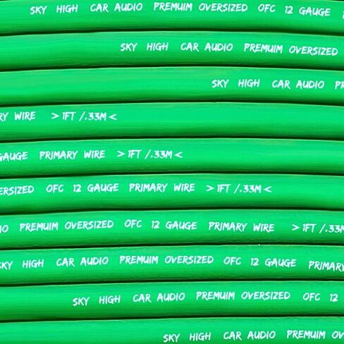 Sky High Car Audio OFC 12 Gauge Primary Wire 100ft (Purple) in Saudi Arabia