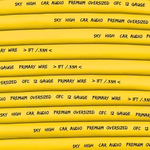 Sky High Car Audio OFC 12 Gauge Primary Wire 100ft (Purple) in Saudi Arabia