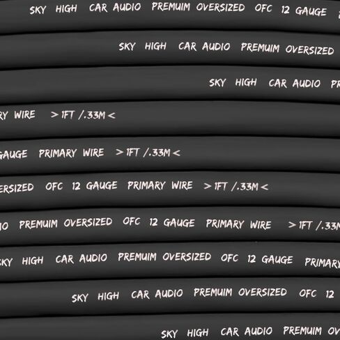Sky High Car Audio OFC 12 Gauge Primary Wire 100ft (Purple) in Saudi Arabia