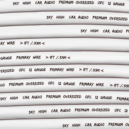 Sky High Car Audio OFC 12 Gauge Primary Wire 100ft (Purple) in Saudi Arabia