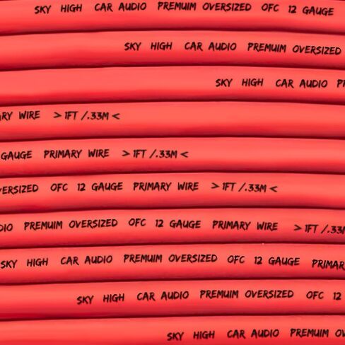 Sky High Car Audio OFC 12 Gauge Primary Wire 100ft (Purple) in Saudi Arabia