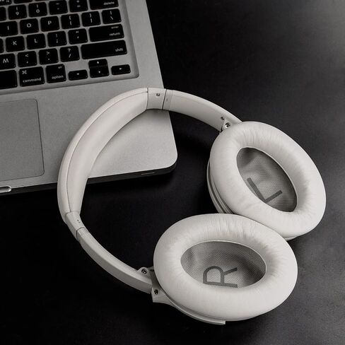بديل لسماعات الأذن Soulwit لـ Bose QuietComfort 45 (QC45)/QuietComfort SE (QC SE)/سماعات الراحة الهادئة اللاسلكية الأذن ، وسائد أذن مع جلد البروتين الأكثر ليونة - أسود in Kuwait