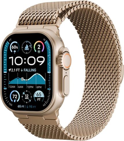 Milanese Mesh Loop متوافق مع Apple Watch Band Ultra 2/Ultra 49mm 46mm 45mm 44mm Men ، فرقة بديلة للتنفس لسلسلة Iwatch SE 10/9/8/7/6/5/4 in Kuwait