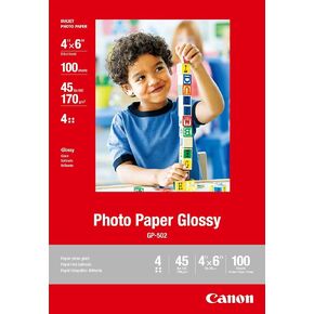 Canon Photo Paper Glossy 4x6 100 Sheets (0775B022)