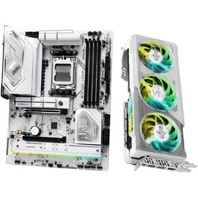 ASRock Steel Legend RX 9070 XT 16GB & X870 WiFi AM5 Motherboard Bundle | PCIe 5.0, WiFi 6E, Military-Grade Durability | Ultimate Gaming & Performance Combo