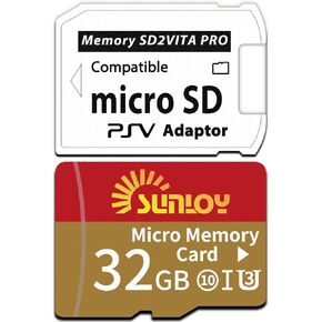 SD2Vita 6.0 PS Vita Memory Card Adapter with 64GB Micro SD Card, High Speed microSDXC UHS-I Flash Memory Card with PSV Micro SD Card Adapter for PSV 1000/2000 PSTV FW 3.60 HENkaku Enso System in Saudi Arabia