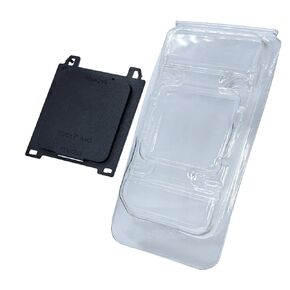 5X AM5 Mainboard CPU Socket Protector Covers + 5X CPU Thickened Plastic Clamshell Trays for AMD AM5/AM4/AM3/AM2/AM1/FM2/FM1