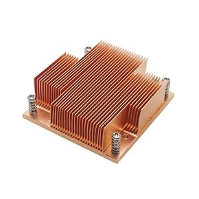 Server CPU Cooler Industrial Personal Computer Copper heatsink for PGA988/989 Mobile Processor Series Passive Cooling