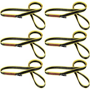 20MM Nylon Climbing Sling Runner 22kN CE1019/EN566 UIAA Certified,Rock Climbing Webbing Straps for Rock Climbing,Mountaineering, Rappelling