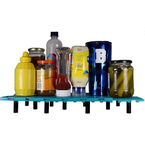 Ice-Olate The Cooler Tray Adjustable Food Shelf Divider Ice Chest Insert - Universal fit - FDA Food Grade Plastic