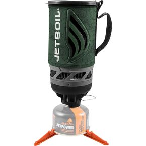 Jetboil Flash Camping and Backpacking Stove System, Portable Propane/Isobutane Burner with Cooking Cup for Outdoor Trips and Hiking