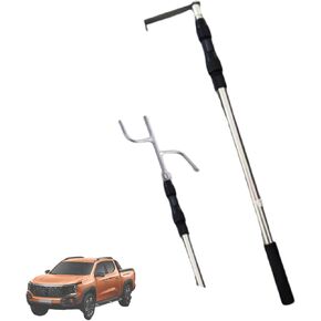 exteriorm-u Truck Grabber ، exteriorm-u Truck Cargo Grabber ، أداة تلسكوبية مع اثنين من السنانير (1.7 متر)