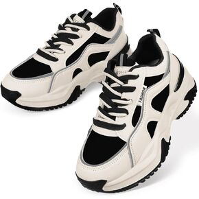 1 Pair Sports Shoes for Womens Khaki Sneakers Tennis Shoes Athletic Shoes Gym Shoes Size 6