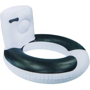 High Five Giant Toilet Pool Float Tube 35 inches x 30 inches x 22 inches