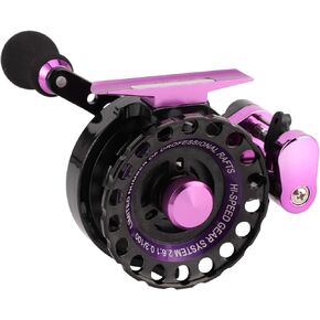 All Metal 10+1 BB Fishing Reels, High Strength Gear Ratio Reel for Raft, Sea, Boat, Reservoir, Ice Fishing with 2.6:1 Fishing Reels Accessories