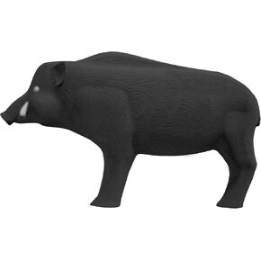 Field Logic-Shooter 3D Archery Hog Target, Black, One Size