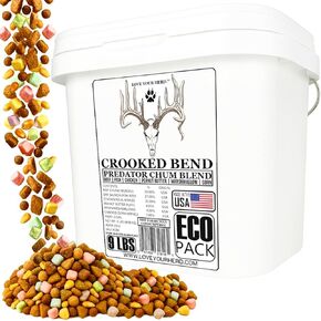 Chum Predator Blend ، Coyote ، Raccoon ، Opossum ، Fox ، Skunk ، Mink ، Weasel ، Bobcat ، Weasel ، Black Bear ، Feral Cat ، Wild Dog ، Hog & Bait Wild Animals