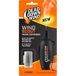 Dead Down Wind Wind Scout Wind Detector | Odorless Wind Direction Indicator, Longer Range Visibility, Detects Subtle Breezes
