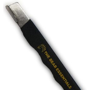 The Bear Essentials Ferro Rod Striker -100 ٪ Tungsten Carbide - Dual Guird Survival Fire Striker & Sharpener