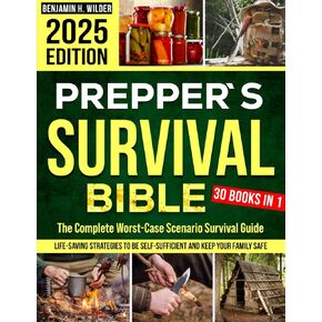 The Prepper’s Off-Grid Survival Bible: Master Food Storage, Water Security, Energy, Defense, Shelter & Bushcraft | Tactical Bug-In/Bug-Out Plans for 100% Self-Sufficiency & Long-Term Survival