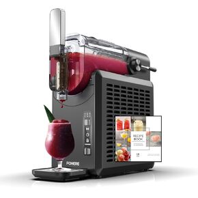 Slushie Machine, Margarita Machine with 5 Presets + Custom Option, Auto-Clean Slushy Machine for Home, No Ice Needed, 12 Hours Freshness, Frozen Drink Maker for Spiked Slushies Frappés and More