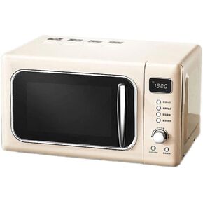 Solo Microwave with 5 Power Control Levels, Cooking Time Temperature Control with Rotary Dials Defrost Settings, Led Display, 24-Hour Appointment