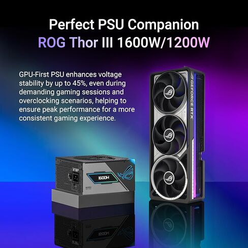 ASUS ROG Astral GeForce RTX™ 5090 OC Edition Gaming Graphics Card (PCIe® 5.0, 32GB GDDR7, HDMI®/DP 2.1, 3.8-Slot, 4-Fan Design, Axial-tech Fans, Patented Vapor Chamber, Phase-Change GPU Thermal pad) in Saudi Arabia