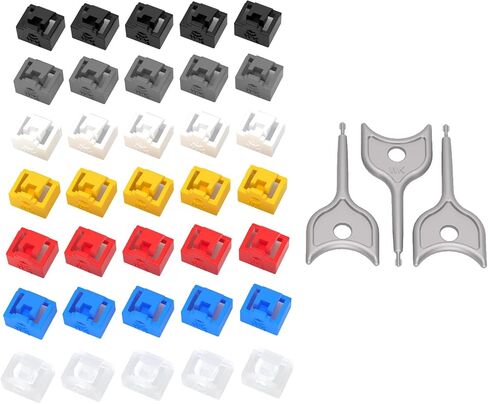 7 PCS RJ45 قفل المنفذ مع مفتاح واحد ، قفل RJ45 Port/Dust Protector ، RJ45 غلاف الغبار واقي توصيل المنفذ ، متوافق مع الكمبيوتر ، التلفزيون ، جهاز التوجيه ، الأجهزة الأخرى RJ45 (1pcs لكل لون) in Kuwait