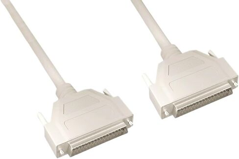 combucablePlususa.com SCSI Serisl Cable DB50 to DB50 ، 1: 1 ، محمية ، مقولبة ، بيج (ذكر إلى ذكر ، 10 أقدام) in Kuwait