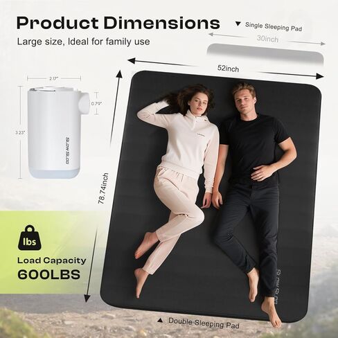 وسادة النوم ذات الذات ， 4in 4in 4in سميكة مرتبة تخييم الرغوة في الذاكرة in Kuwait