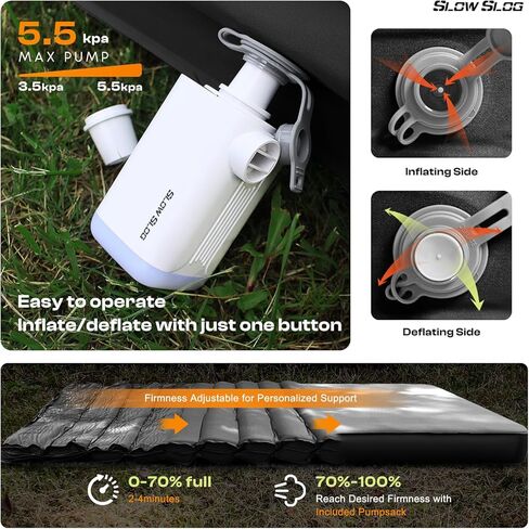 وسادة النوم ذات الذات ， 4in 4in 4in سميكة مرتبة تخييم الرغوة في الذاكرة in Kuwait