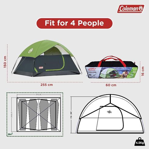 Coleman Sundome Camping Tent in Kuwait