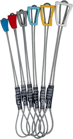 Superlite Offset Rocks - Lightweight, Anodized Rock Climbing Nuts in Kuwait