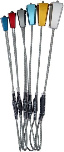 Superlite Offset Rocks - Lightweight, Anodized Rock Climbing Nuts in Kuwait