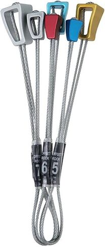 Superlite Offset Rocks - Lightweight, Anodized Rock Climbing Nuts in Kuwait