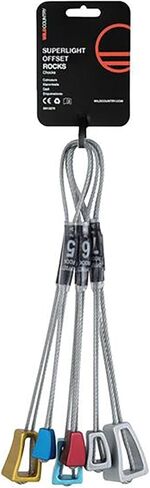 Superlite Offset Rocks - Lightweight, Anodized Rock Climbing Nuts in Kuwait