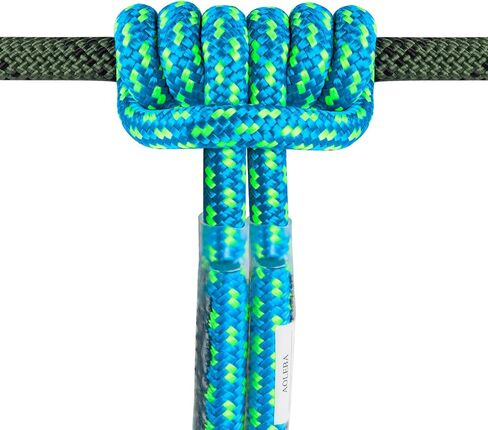 Aoleba 8mm (5/16 ") Prusik Cord ، حلقة Prusik قبل الظهر ، ومسار السلامة تسلق معدات تسلق Arborist Rescue Mountaineing ، وتسلق الحبل في الهواء الطلق 30 بوصة في الهواء الطلق in Kuwait