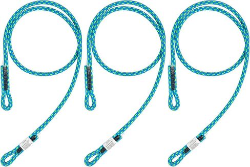Aoleba 8mm (5/16 ") Prusik Cord ، حلقة Prusik قبل الظهر ، ومسار السلامة تسلق معدات تسلق Arborist Rescue Mountaineing ، وتسلق الحبل في الهواء الطلق 30 بوصة في الهواء الطلق in Kuwait