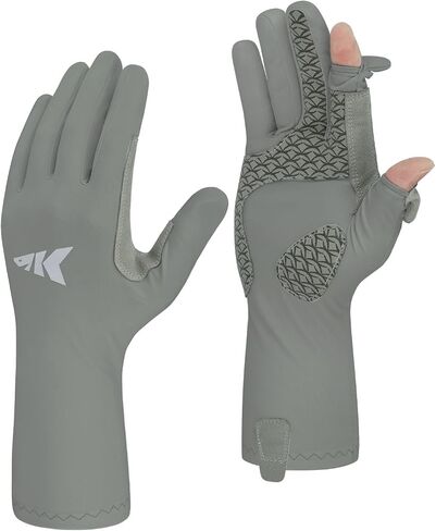 Kastking Sol Armis Pro UPF50+ قفازات الصيد-الجافة ، إصبع كامل و 3/4 قفازات حماية من أشعة الشمس بدون إصبع in Saudi Arabia