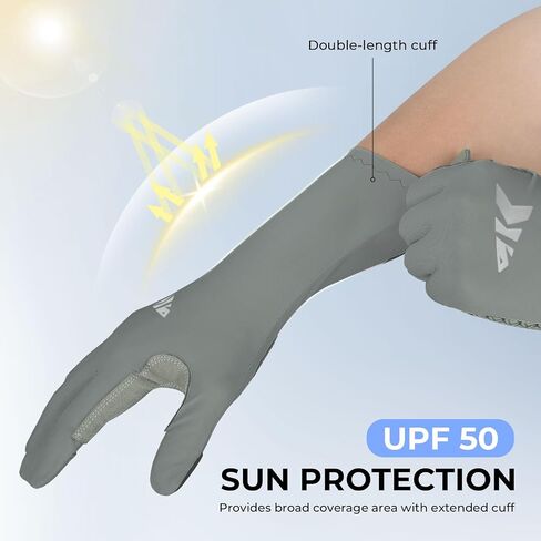 Kastking Sol Armis Pro UPF50+ قفازات الصيد-الجافة ، إصبع كامل و 3/4 قفازات حماية من أشعة الشمس بدون إصبع in Saudi Arabia