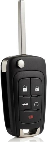 حافظة CAUORMOTE Key Fob Shell لسيارة Chevy Camaro Cruze Equinox Impala Malibu Sonic GMC، OHT01060512 315MHZ، عبوتان (قذائف فقط) in Saudi Arabia