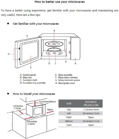 TOSHIBA Small Microwave Oven with 11 Power Levels, Sound On/Off & Eco Mode, Cu Ft, 700W, Black, MM-EM07PA(BK), ChefDefrost-0.7 Cu.Ft in Kuwait