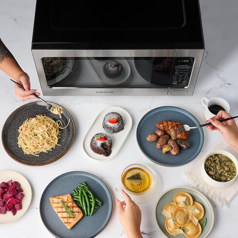 Farberware 1.1 Cu. Ft. 1000-Watt Microwave Oven Digital Control, 10 Power Levels, One-Touch Cooking, Defrost, Child Safety Lock, White in Saudi Arabia