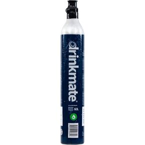 Drinkmate Threaded 60L CO2 Exchange Carbonation Cylinders, Compatible w/SodaStream (Screw-In), Aarke, Ninja Thirsti, 14.5 Oz, Cartridge Gas Canister Refill (Set of 2)