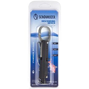 Descending Device - Standard Release 50-100-150 NOAA Compliant and Most Reliable Fish Descending Tool Pressure Activated and Fail Safe