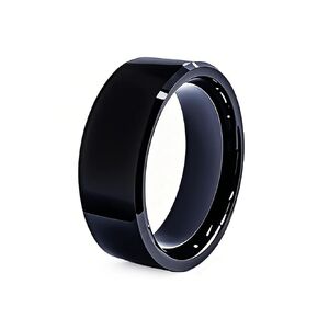 RFID REWRYBRION RING تردد مزدوج في خاتم واحد استنساخ 125 كيلو هرتز T5577 و 13.56MHz الوصول CUID بطاقات المفاتيح CERAMIC SMART Finger Ring للرجال أو النساء (الأسود ، الولايات المتحدة رقم 11)