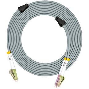 100FT ST to ST Indoor Armored Duplex 62.5/125 OM1 Fiber Optic Cable Jumper Optical Patch Cord Multimode 30Meters 30M ST-ST