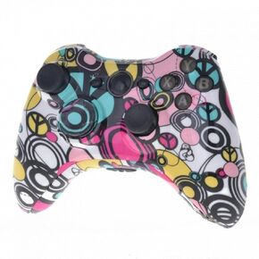 Modfreakz® Shell/Button Kit Dired Dired Dired Dired Directs and Bubbles (وليس وحدة تحكم ، لوحدات التحكم Xbox 360)
